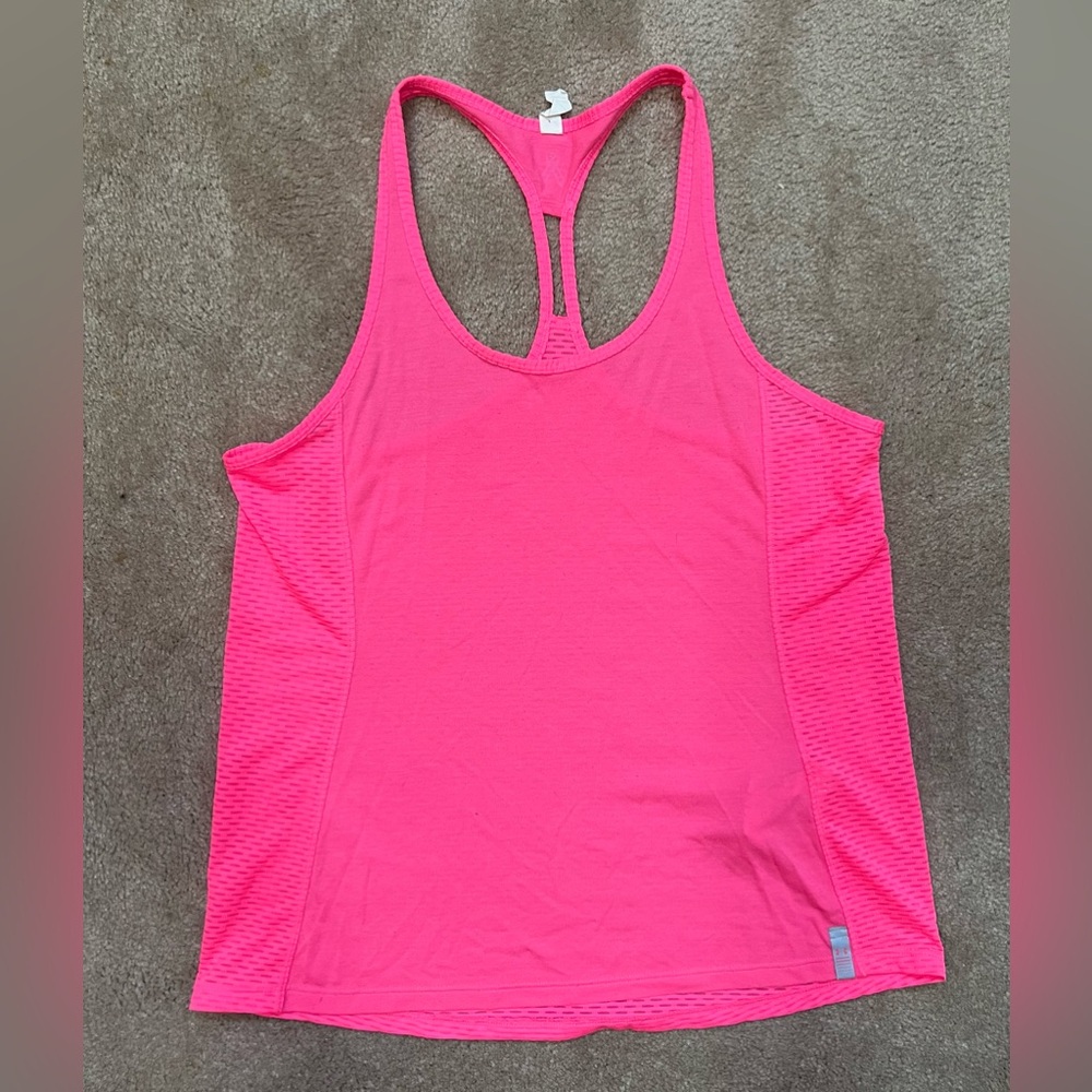 Pink UA tank top